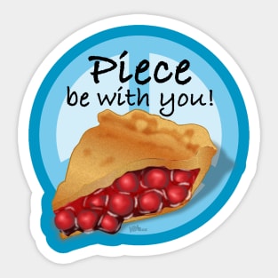 Piece be with you Sticker